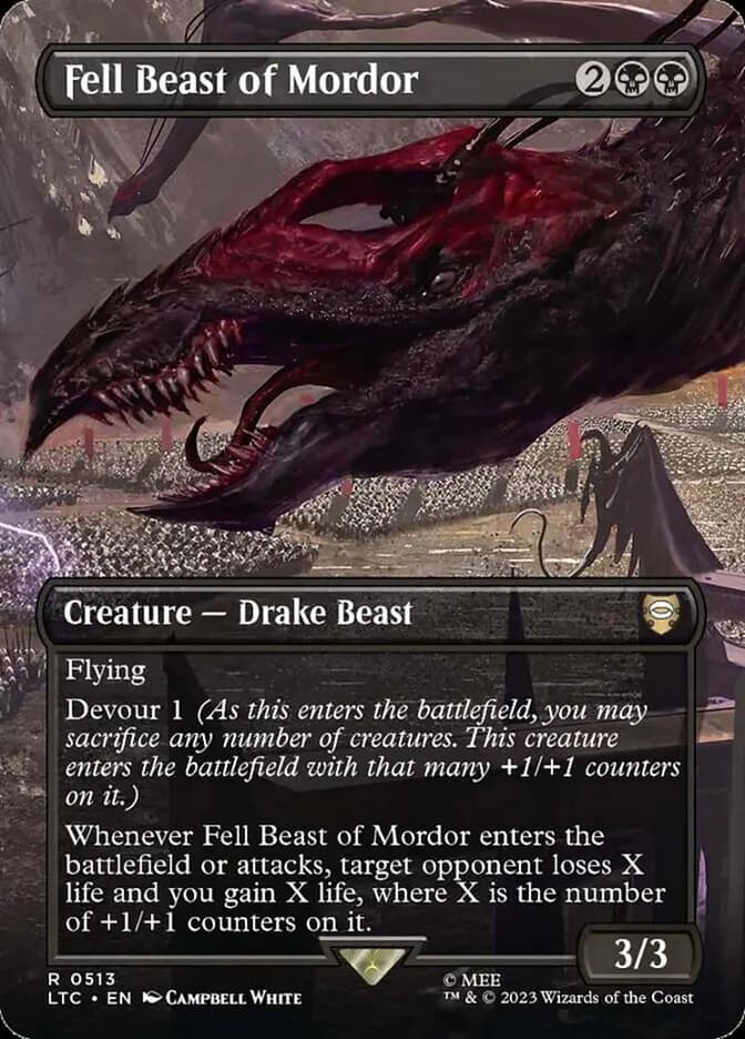 Card image of Fell Beast of Mordor