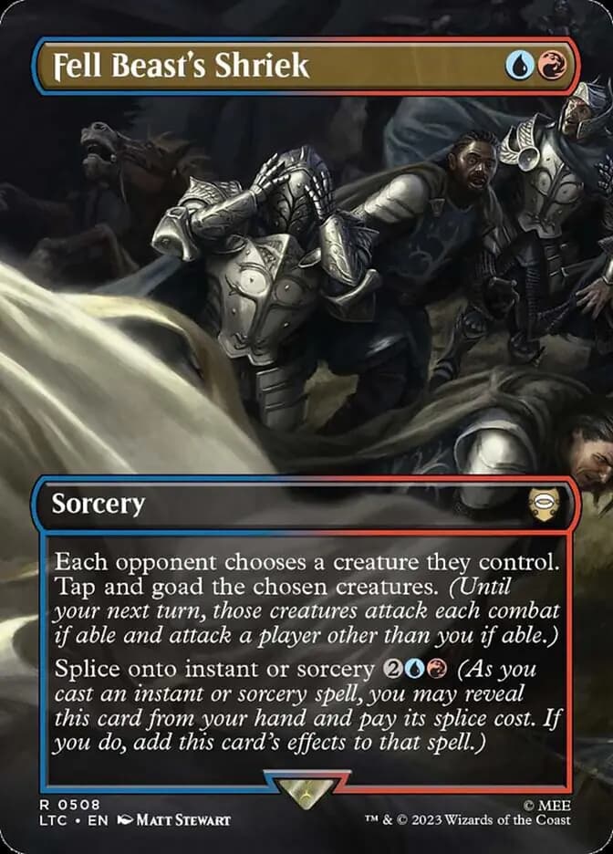 Card image of Fell Beast's Shriek