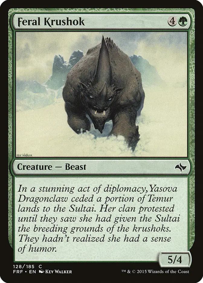 Card image of Feral Krushok