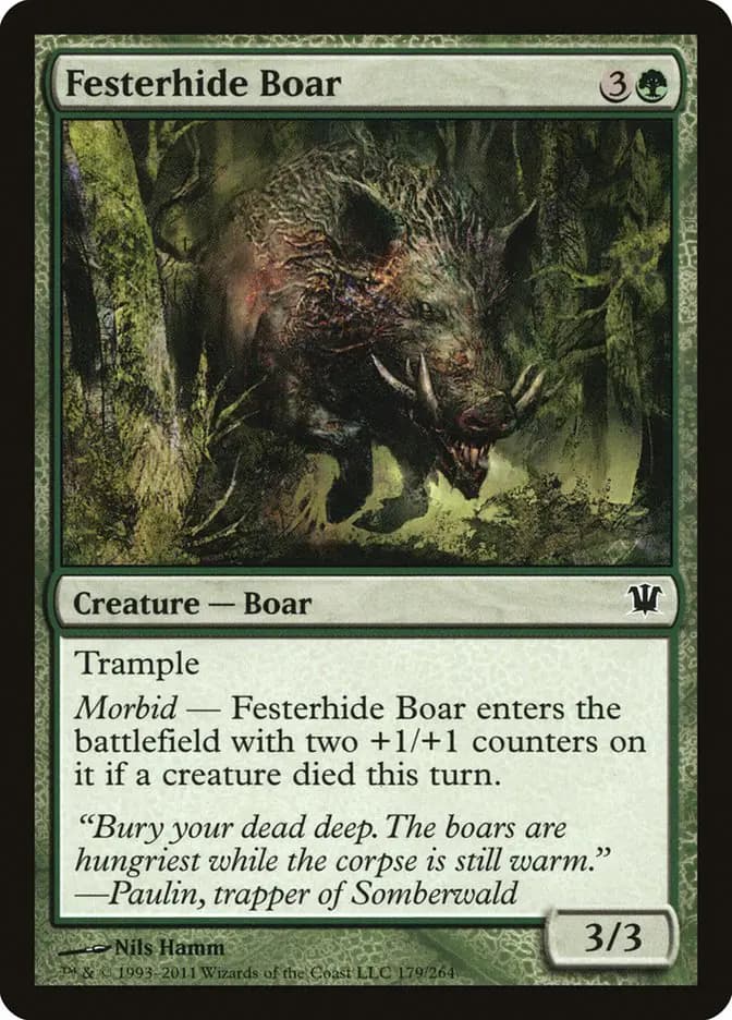 Card image of Festerhide Boar