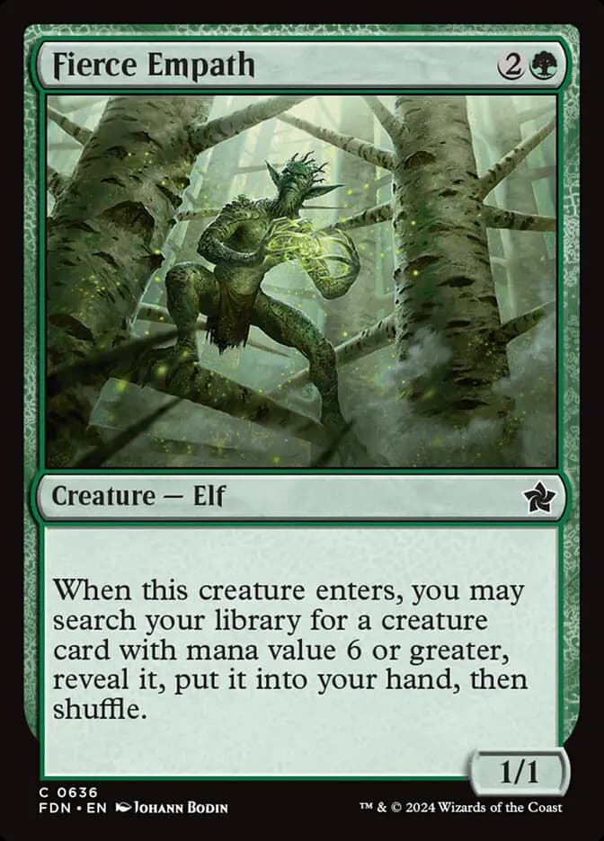 Card image of Fierce Empath