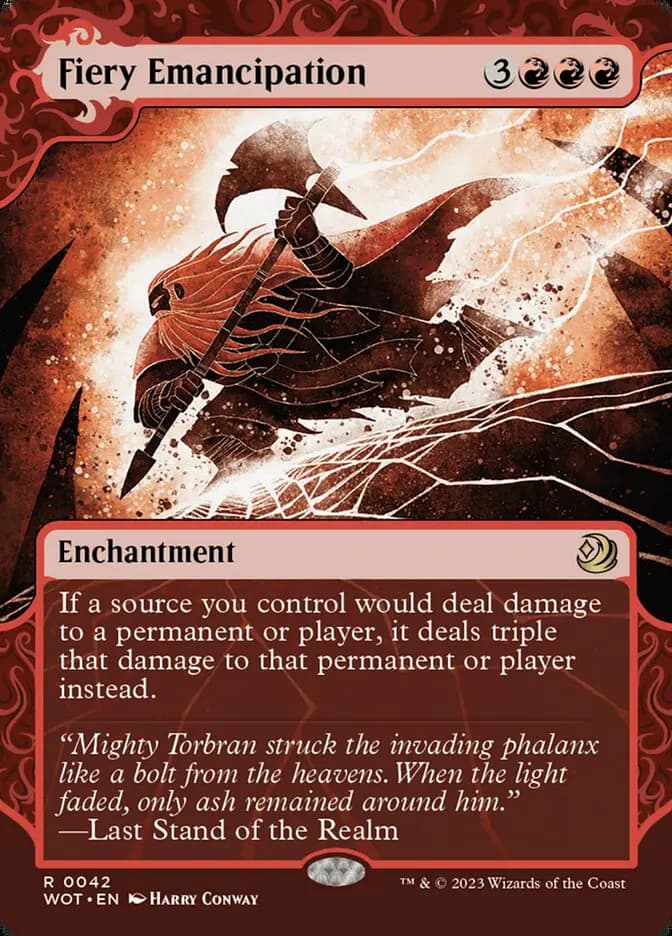 Card image of Fiery Emancipation