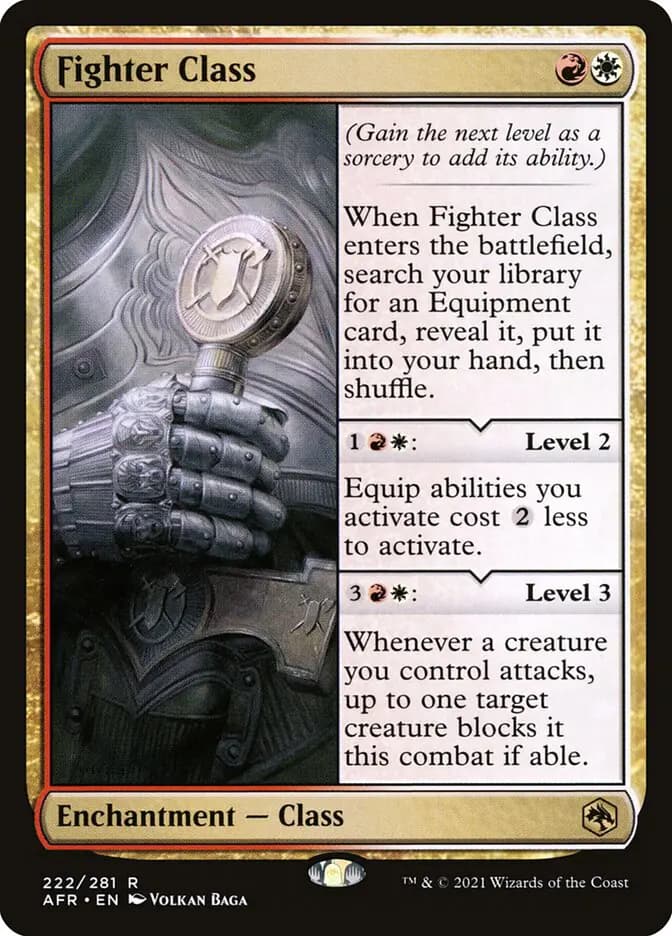 Card image of Fighter Class