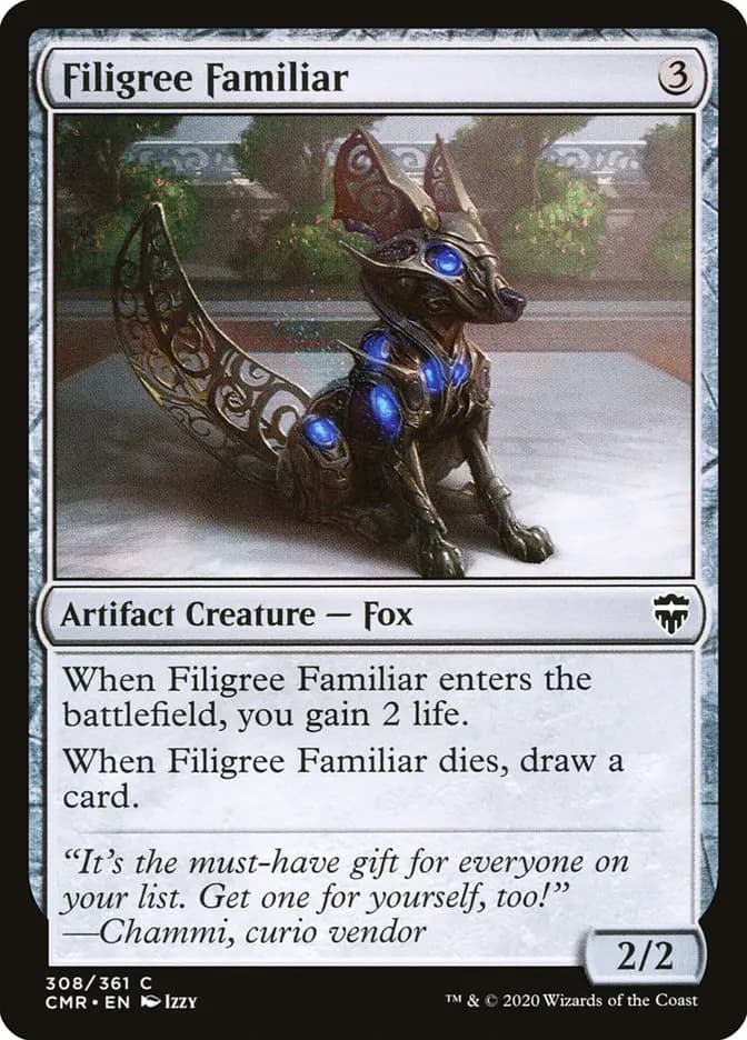 Card image of Filigree Familiar