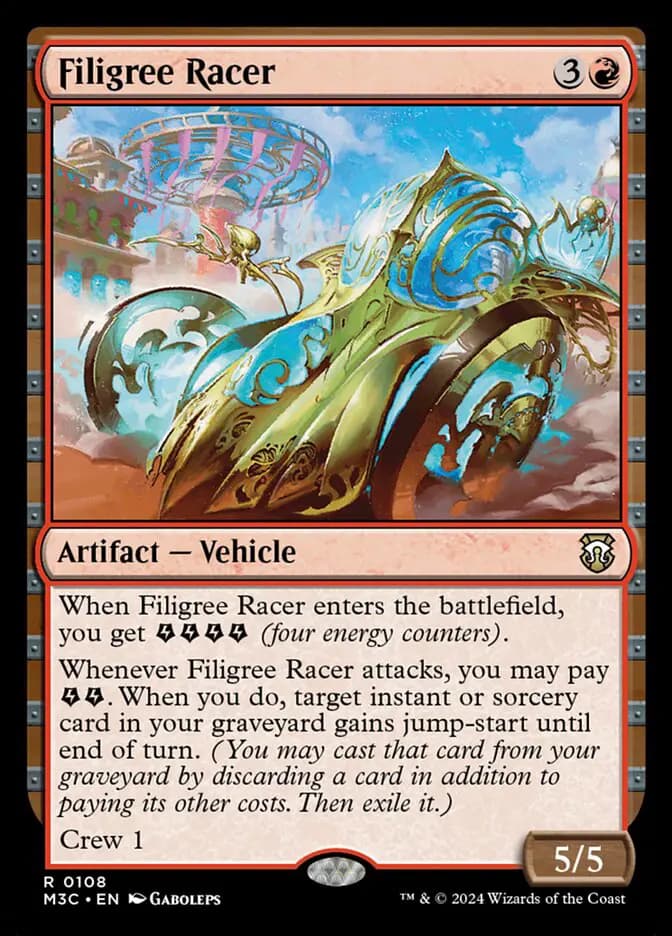 Card image of Filigree Racer