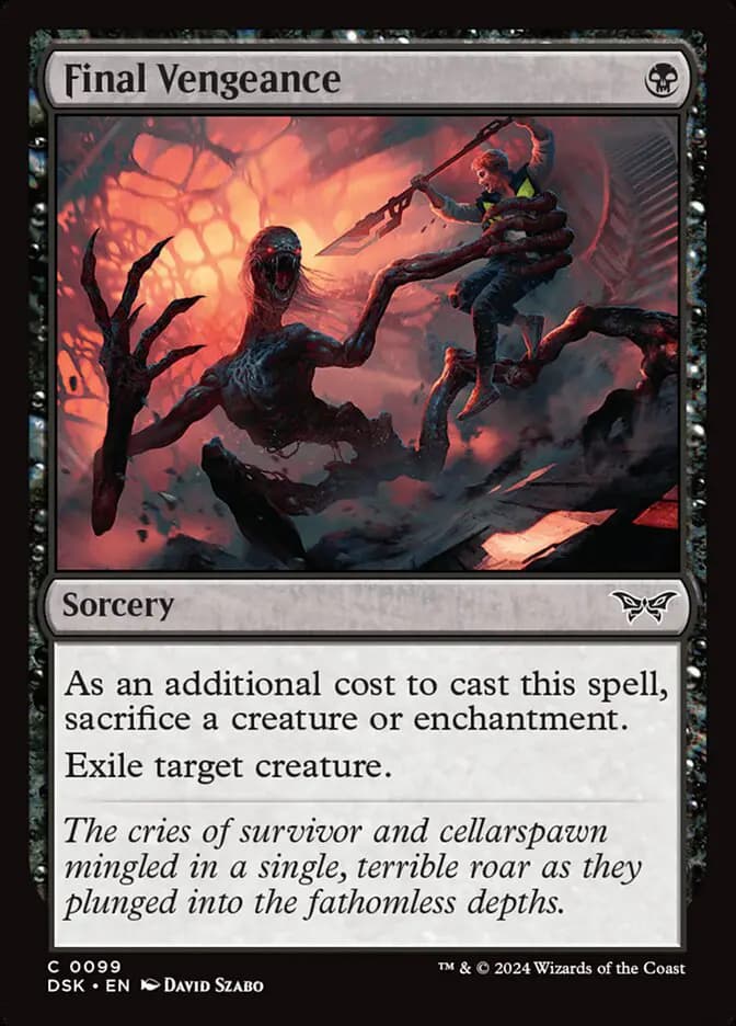 Card image of Final Vengeance