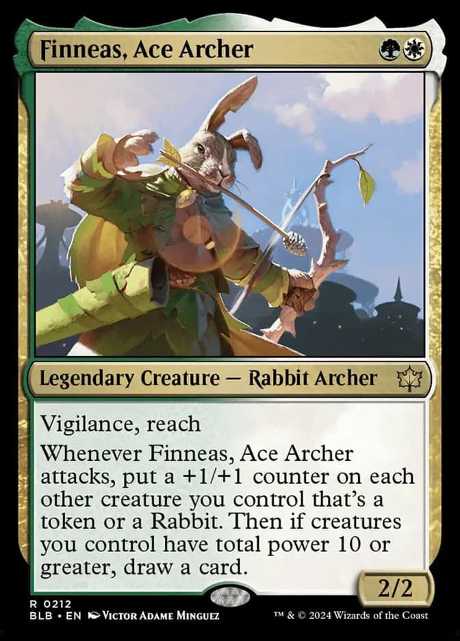 Card image of Finneas, Ace Archer