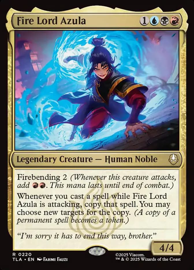 Card image of Fire Lord Azula