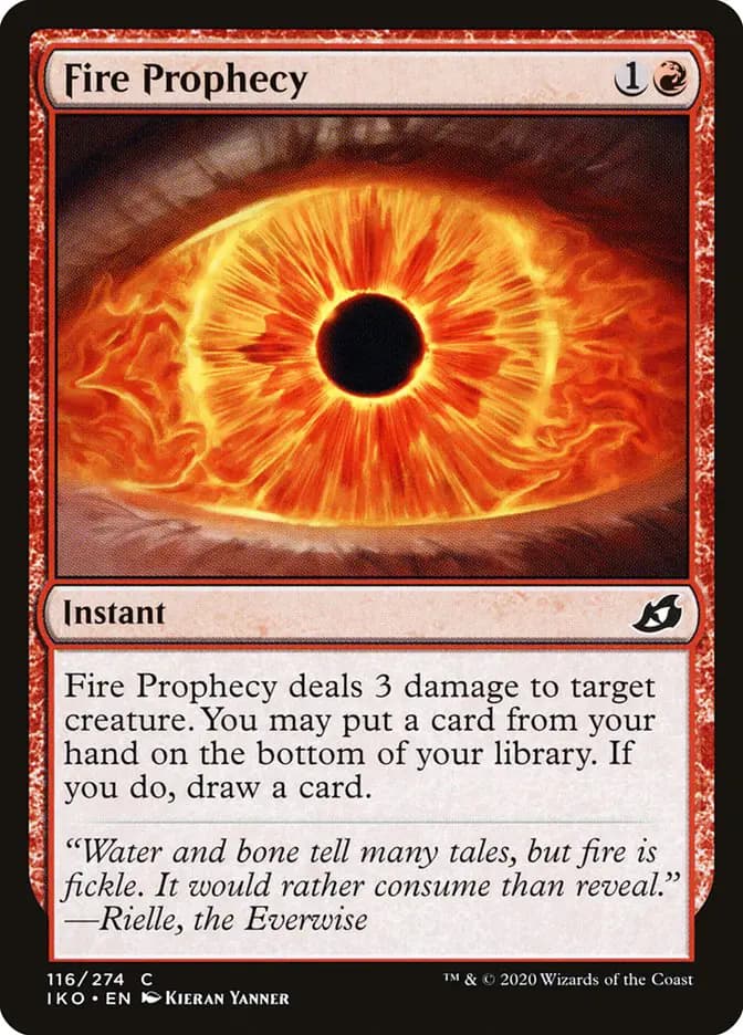 Card image of Fire Prophecy