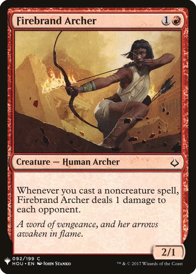 Card image of Firebrand Archer