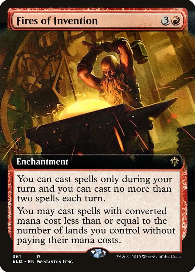 Card image of Fires of Invention