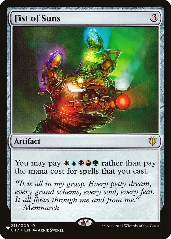 Card image of Fist of Suns