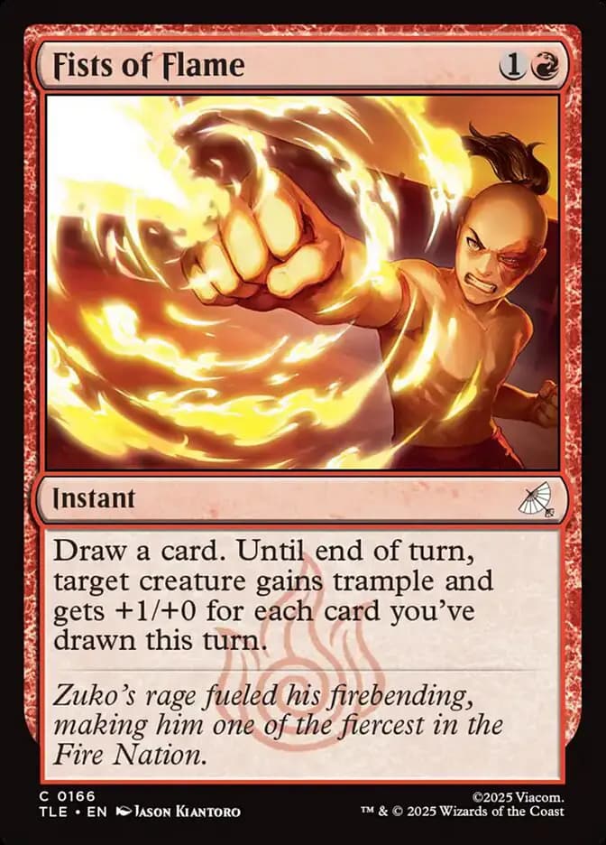 Card image of Fists of Flame