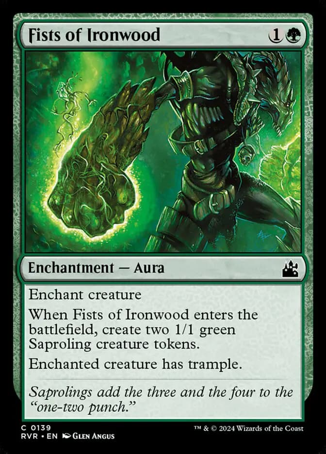 Card image of Fists of Ironwood