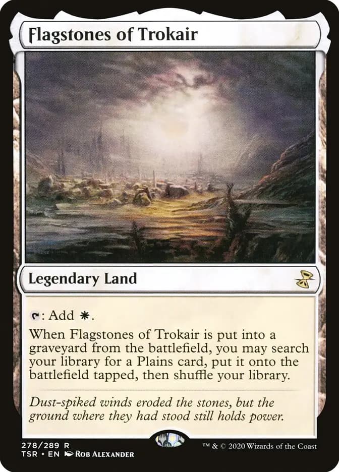 Card image of Flagstones of Trokair