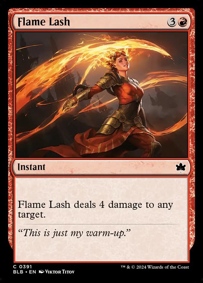 Card image of Flame Lash