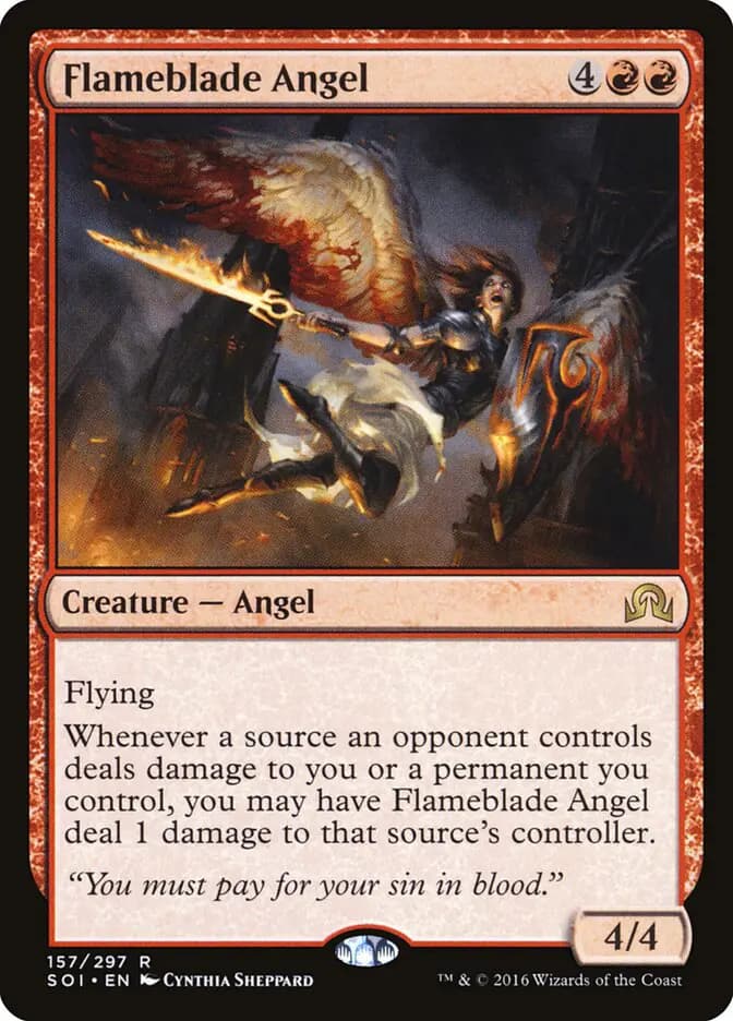 Card image of Flameblade Angel