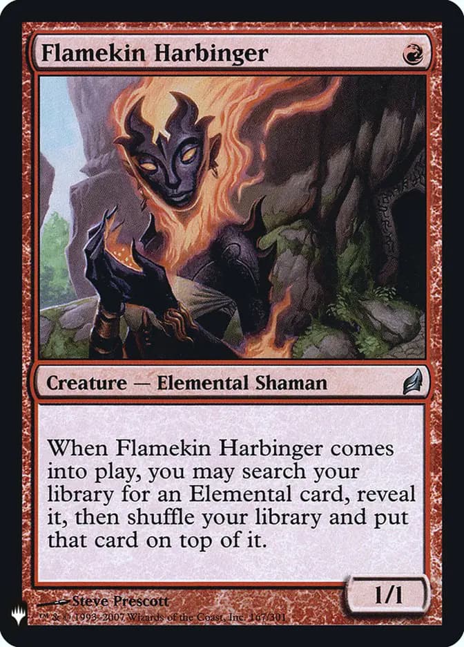 Card image of Flamekin Harbinger