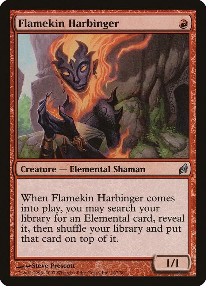 Card image of Flamekin Harbinger