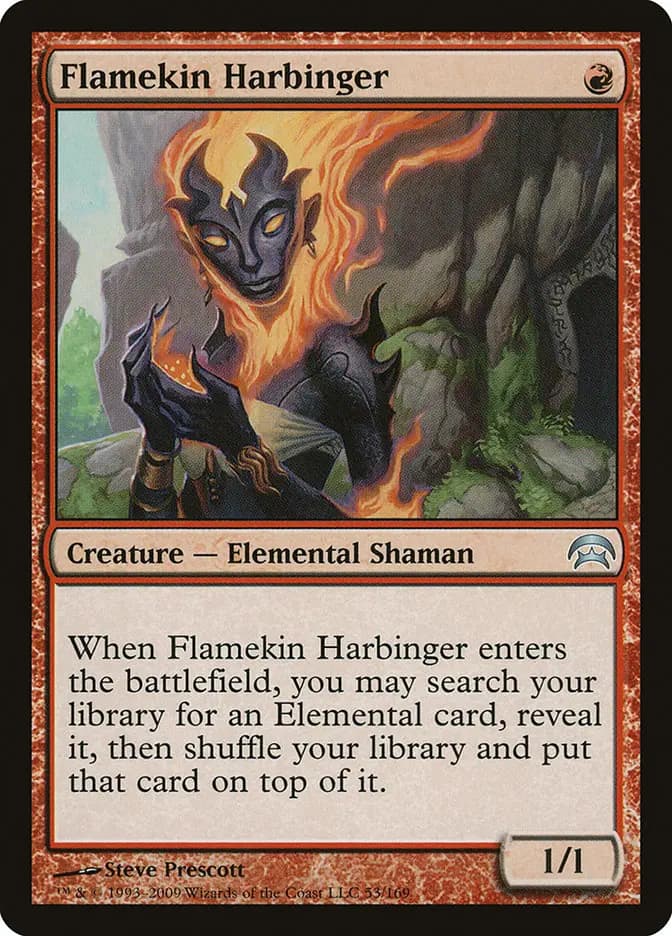 Card image of Flamekin Harbinger