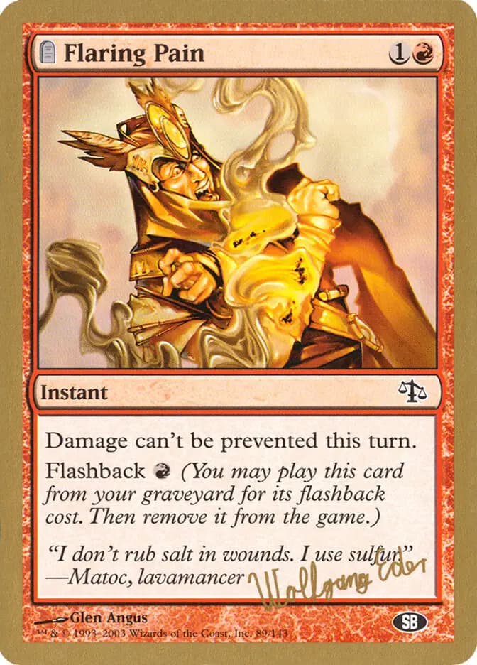 Card image of Flaring Pain