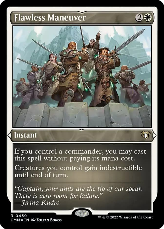 Card image of Flawless Maneuver