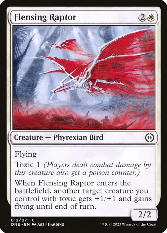 Card image of Flensing Raptor