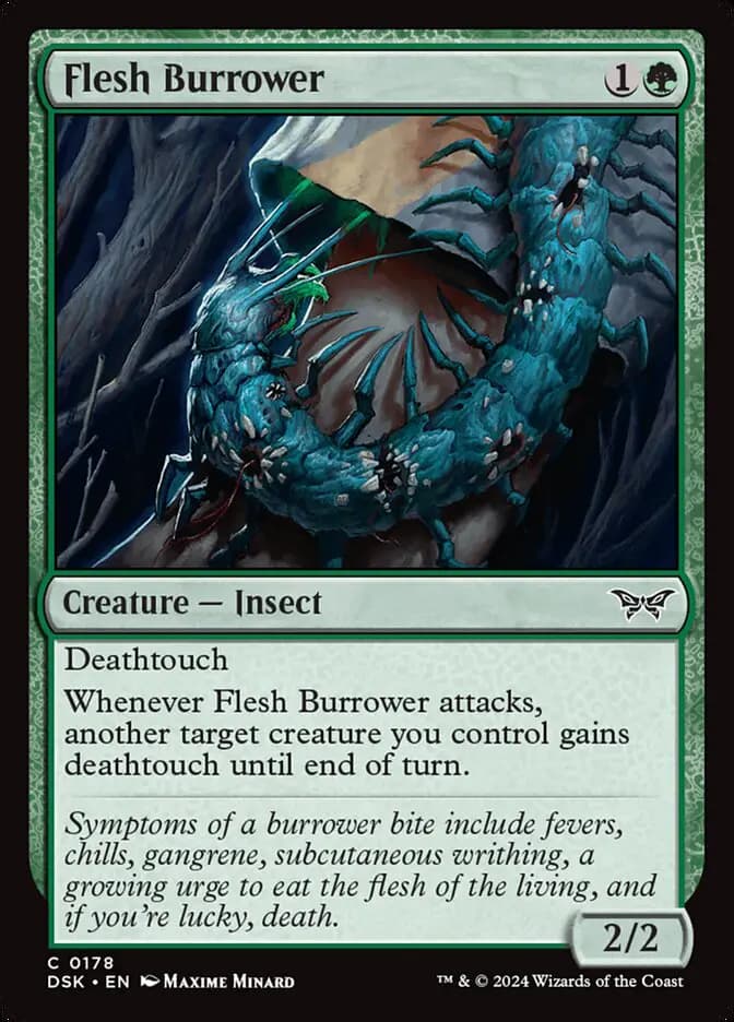Card image of Flesh Burrower