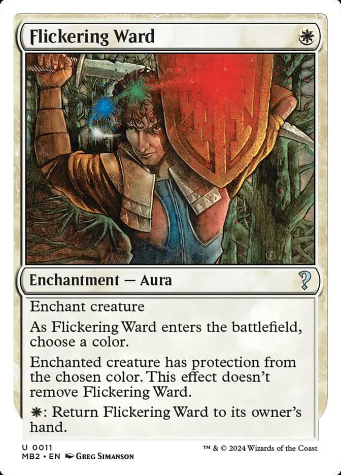Card image of Flickering Ward