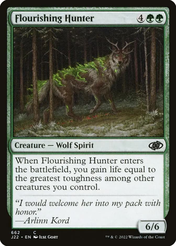 Card image of Flourishing Hunter