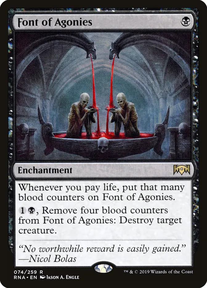 Card image of Font of Agonies