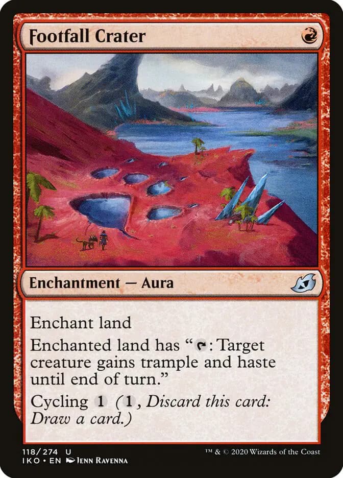 Card image of Footfall Crater