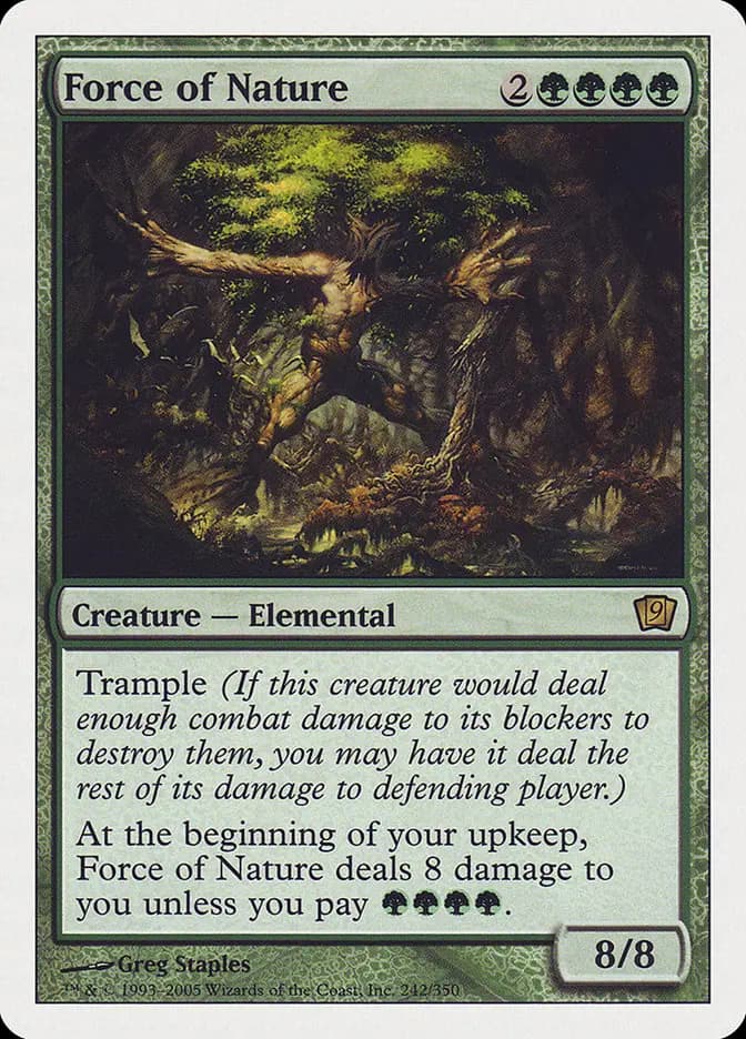 Card image of Force of Nature