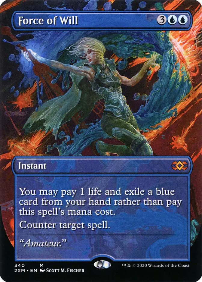 force cards mtg of Will [Judge Gift 2014] Flash Creatures you control get +1/+1. Force of Will (Double Masters)