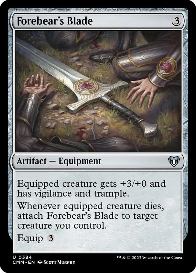 Card image of Forebear's Blade
