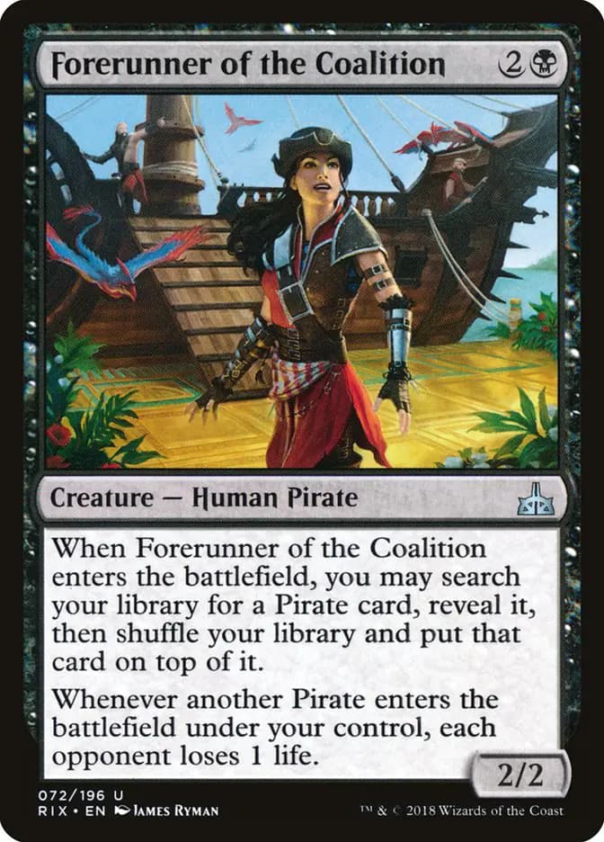 Card image of Forerunner of the Coalition