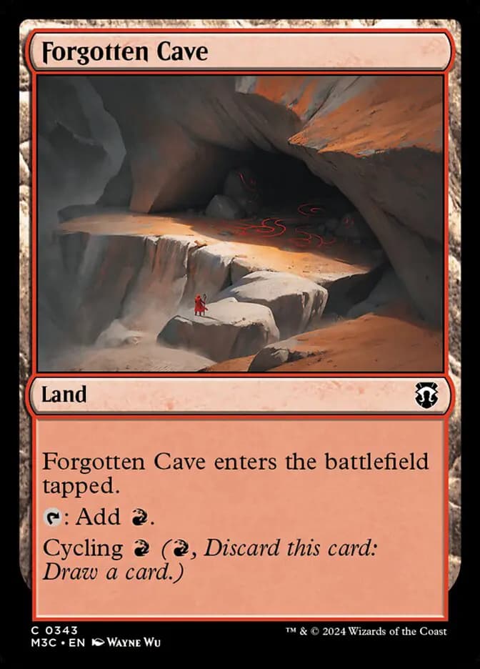 Card image of Forgotten Cave