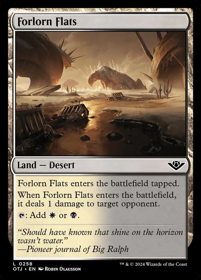 Card image of Forlorn Flats