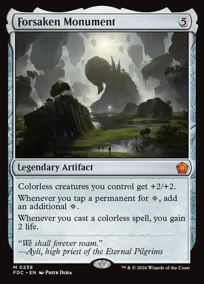Card image of Forsaken Monument