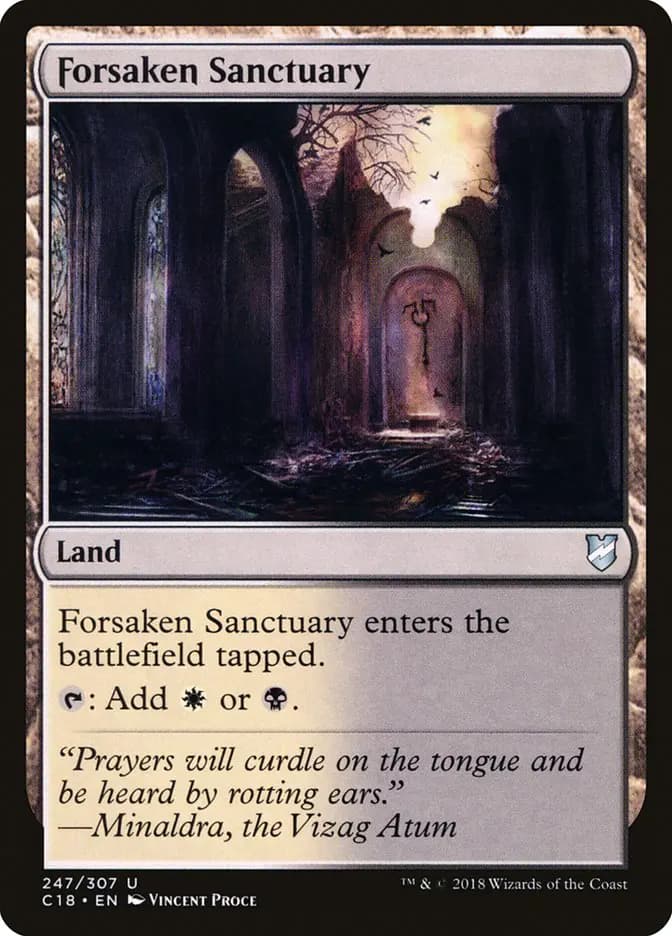 Card image of Forsaken Sanctuary