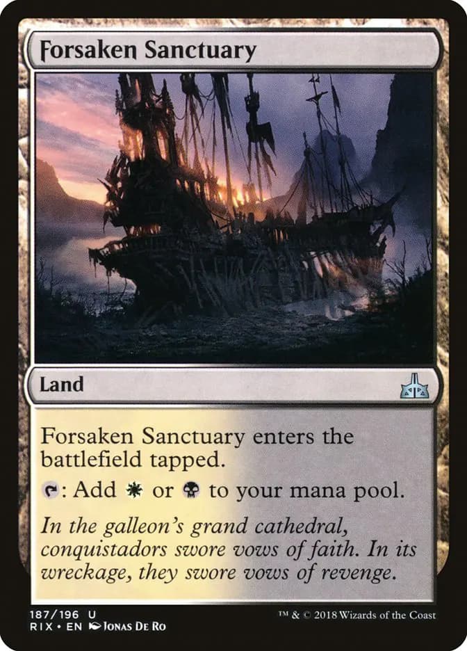Card image of Forsaken Sanctuary