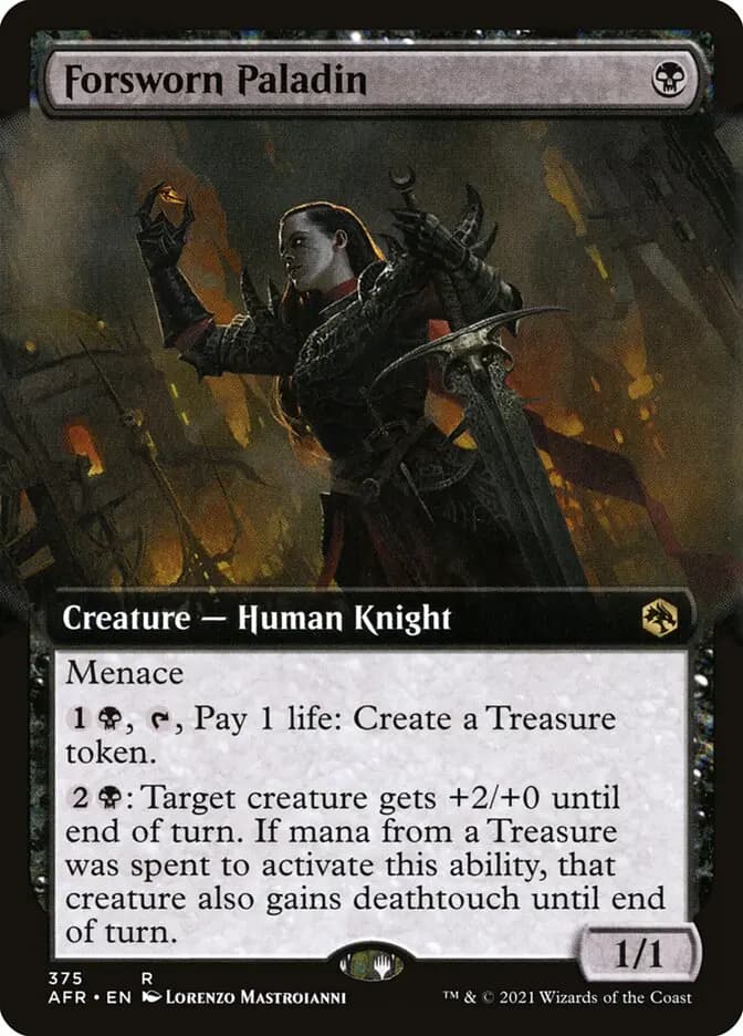 Card image of Forsworn Paladin