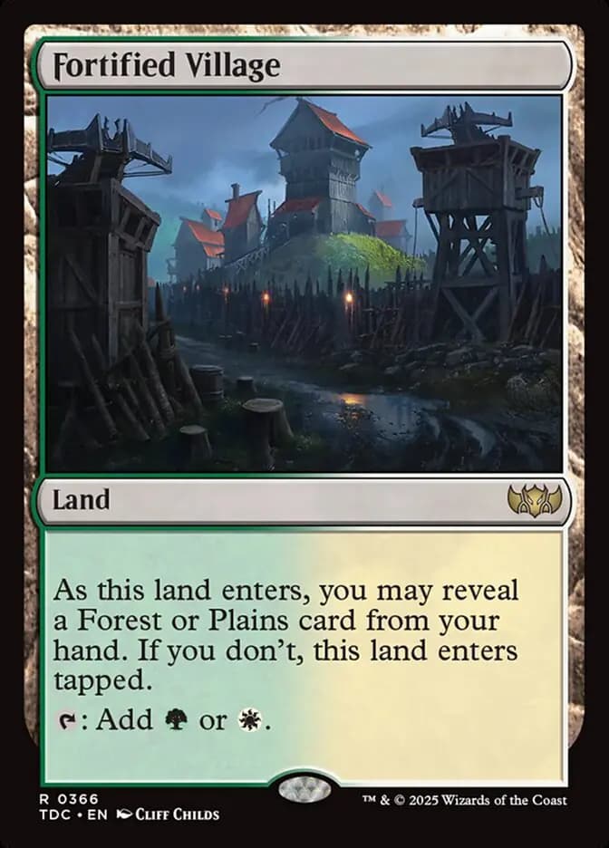 Card image of Fortified Village