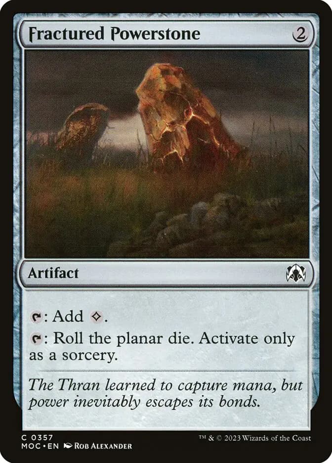Card image of Fractured Powerstone