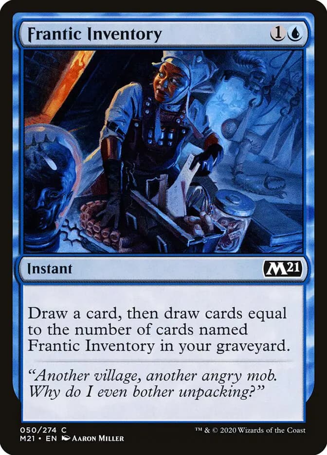 Card image of Frantic Inventory