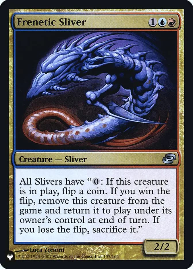Card image of Frenetic Sliver
