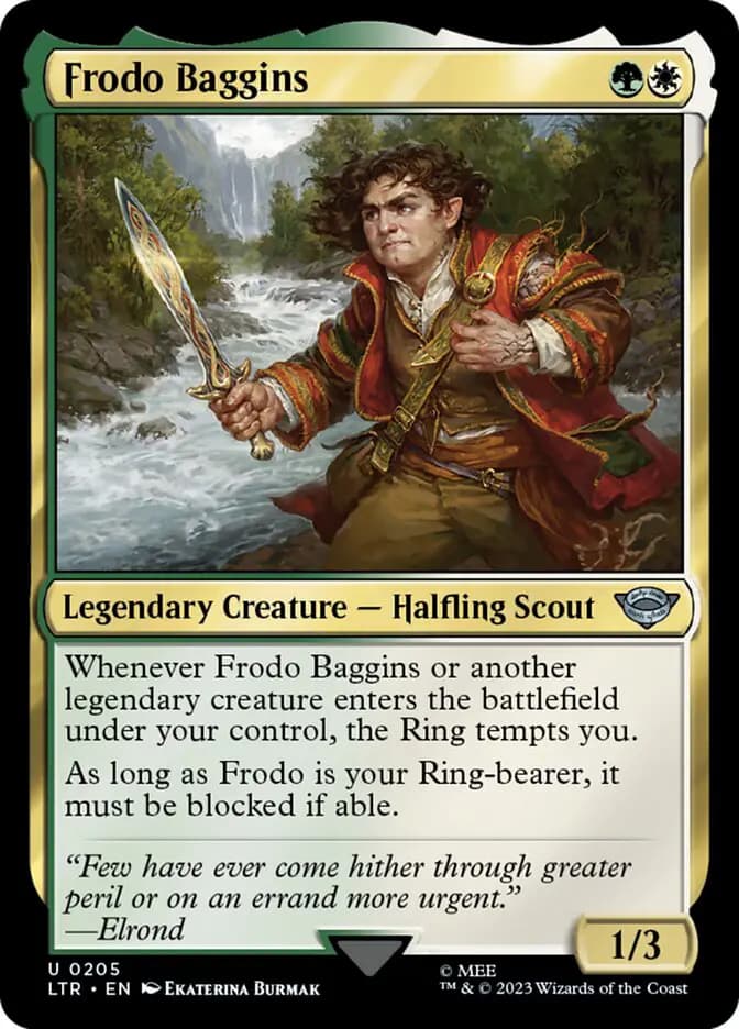 Card image of Frodo Baggins
