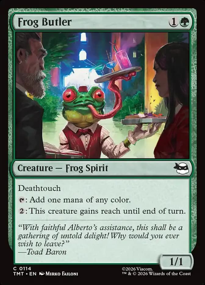Card image of Frog Butler