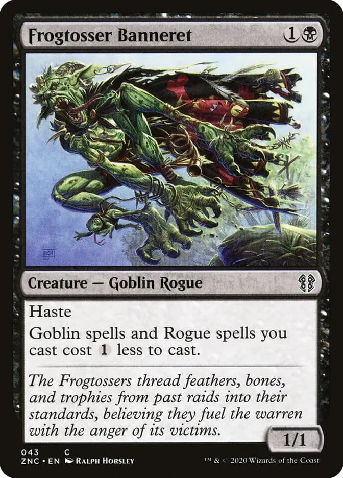 Card image of Frogtosser Banneret