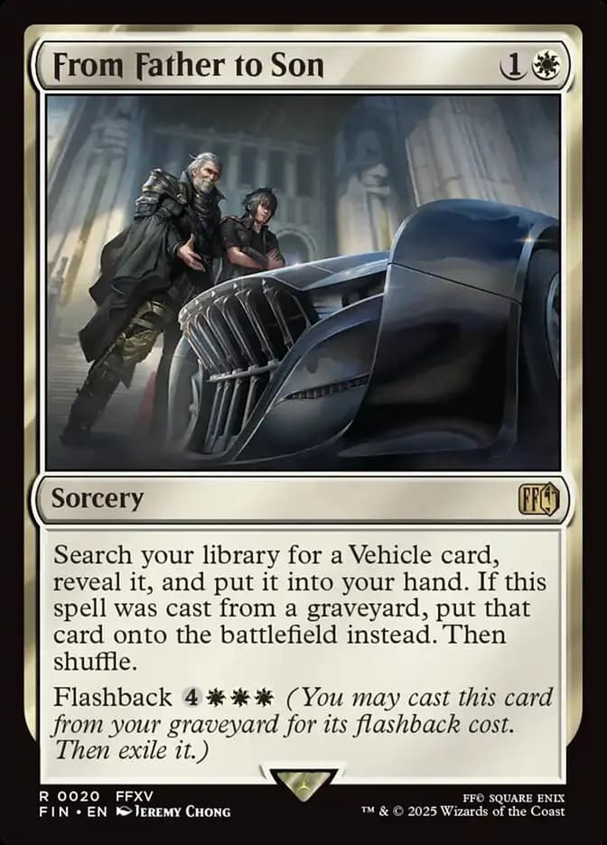 Card image of From Father to Son